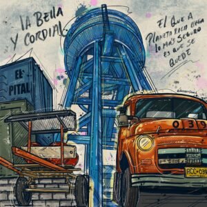 iIlustración Las Bella Y Cordial - Derechos Andrés Parra