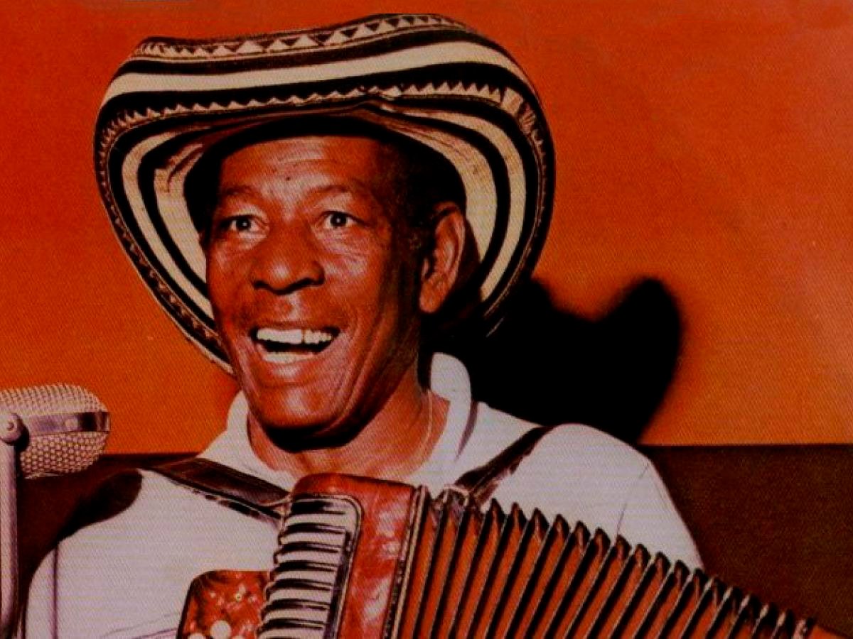 El Negro Alejo, Acordeonero, Compositor Y Cantante Colombiano De Vallenato.